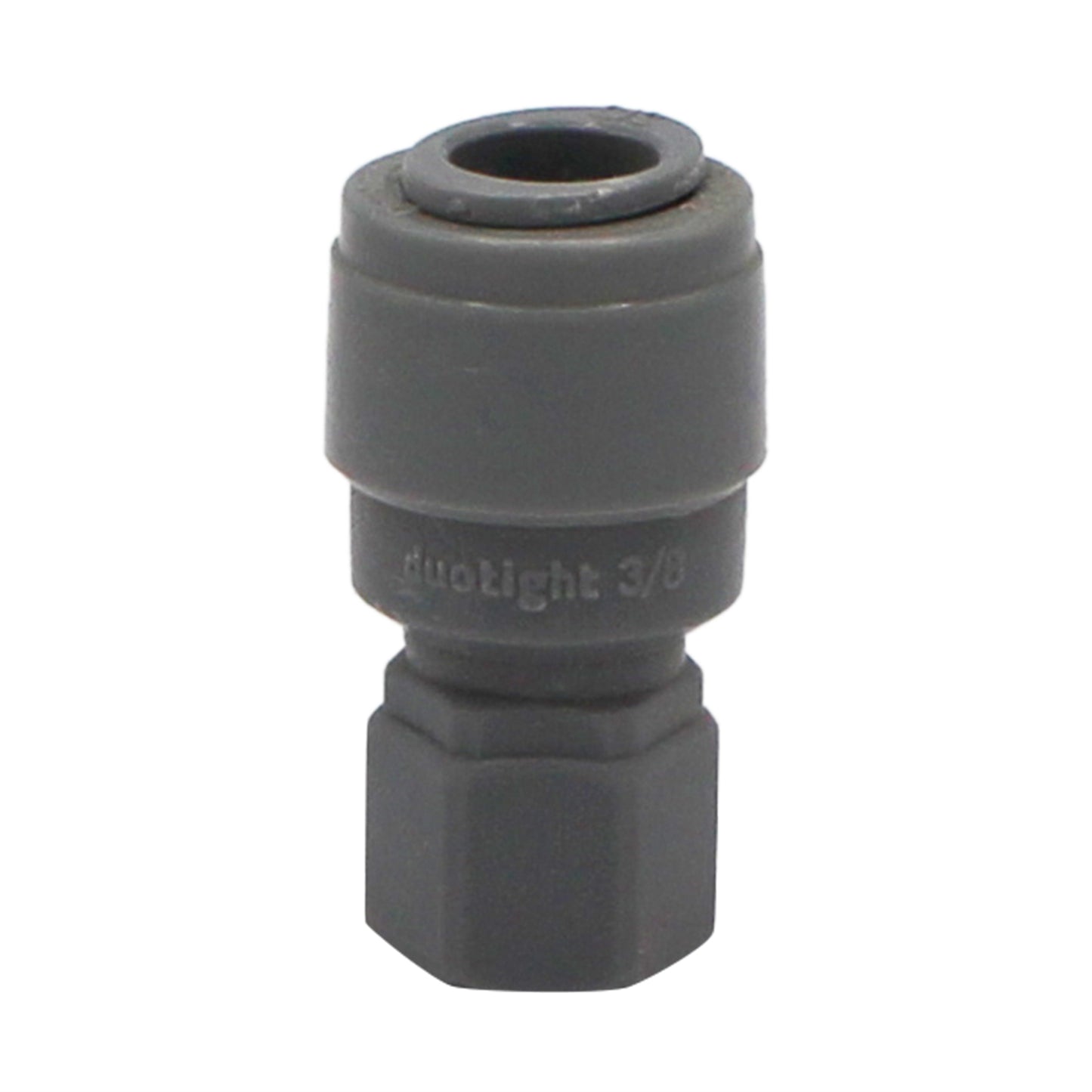 Kegland Duotight Food Grade Plastic (Push-In) Fitting - 1/4" FFL X 3/8" (9.5mm)