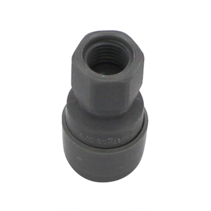 Kegland Duotight Food Grade Plastic (Push-In) Fitting - 1/4" FFL X 3/8" (9.5mm)