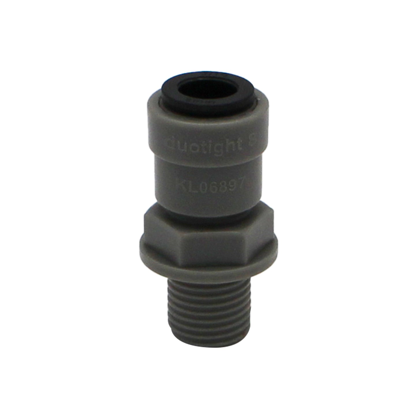 Kegland Duotight Food Grade Plastic (Push-In) Fitting - 1/4" Male NPT X 5/16" (8mm) -  Canuck Homebrew Supply, Canada