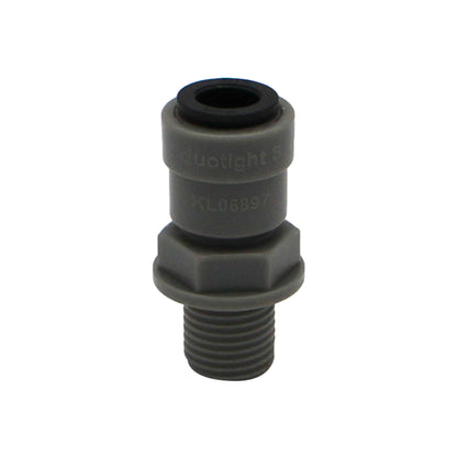 Kegland Duotight Food Grade Plastic (Push-In) Fitting - 1/4" Male NPT X 5/16" (8mm) -  Canuck Homebrew Supply, Canada