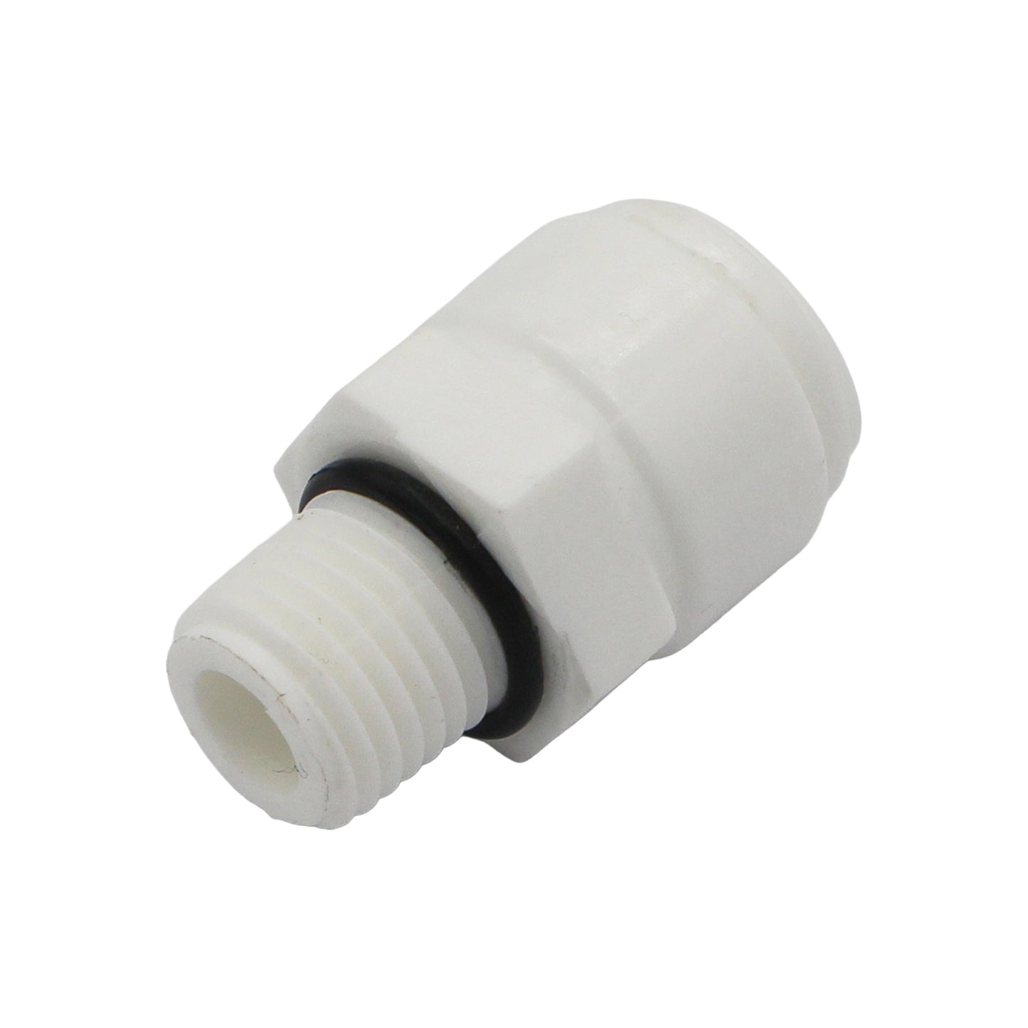 Kegland Duotight Food Grade Plastic (Push-In) Fitting - 1/4" Male NPT X 3/8" (9.5mm)