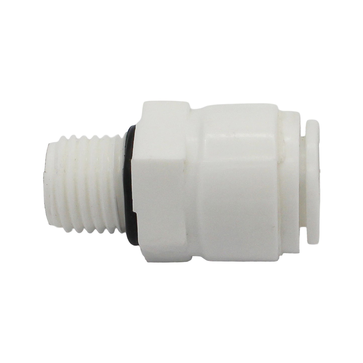 Kegland Duotight Food Grade Plastic (Push-In) Fitting - 1/4" Male NPT X 3/8" (9.5mm)