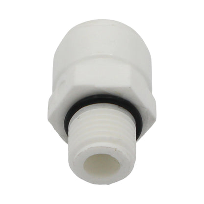Kegland Duotight Food Grade Plastic (Push-In) Fitting - 1/4" Male NPT X 3/8" (9.5mm)