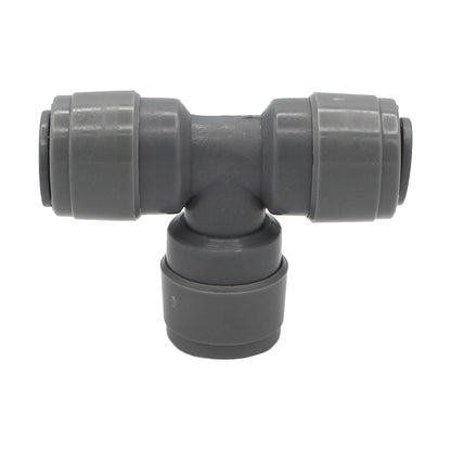 Kegland Duotight Food Grade Plastic (Push-In) Equal Tee - 3/8" (9.5mm)