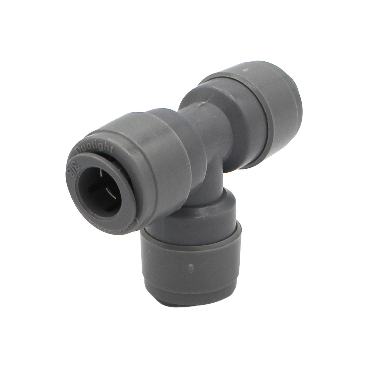 Kegland Duotight Food Grade Plastic (Push-In) Equal Tee - 3/8" (9.5mm)
