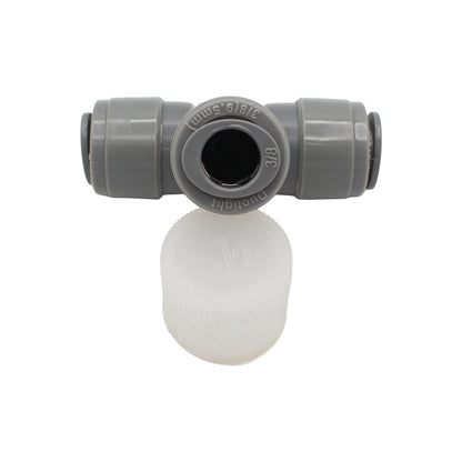 Kegland Duotight Food Grade Plastic (Push-In) Equal Tee - 3/8" (9.5mm)