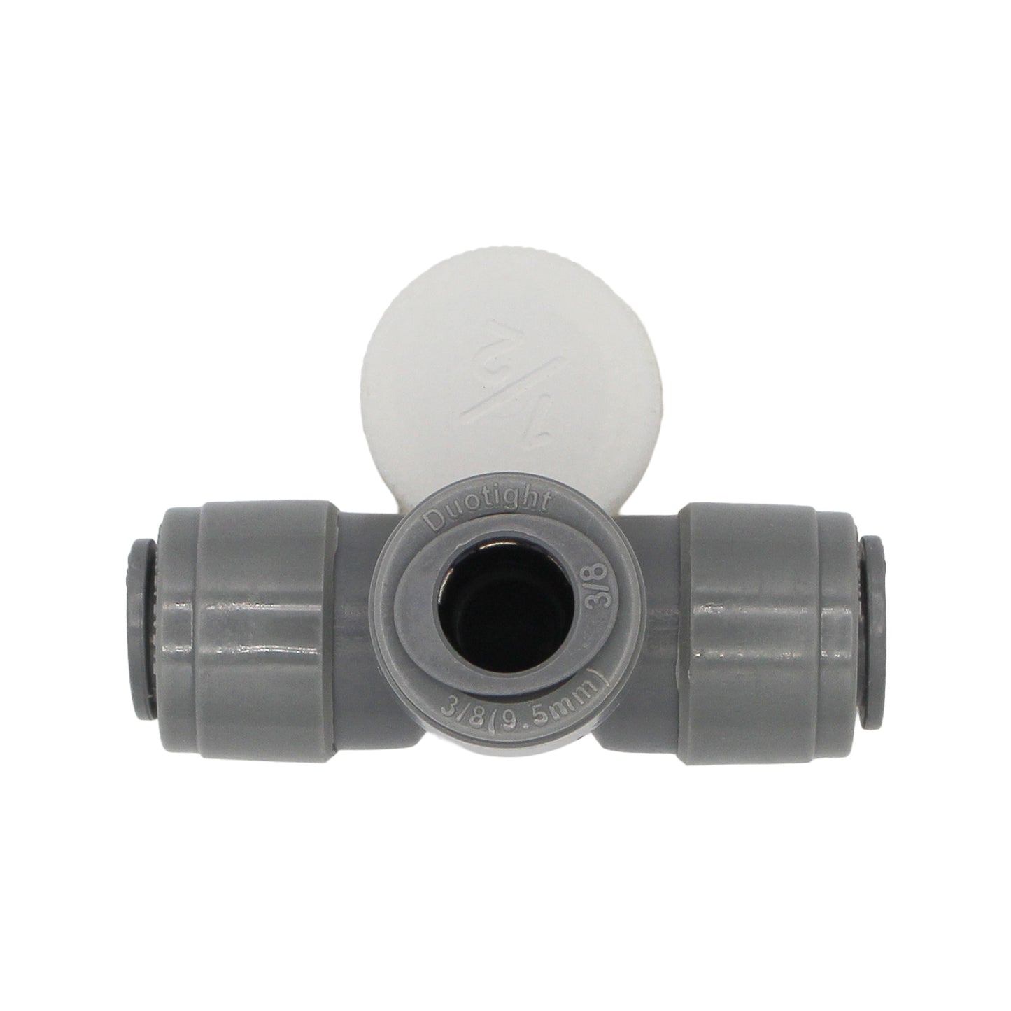 Kegland Duotight Food Grade Plastic (Push-In) Equal Tee - 3/8" (9.5mm)