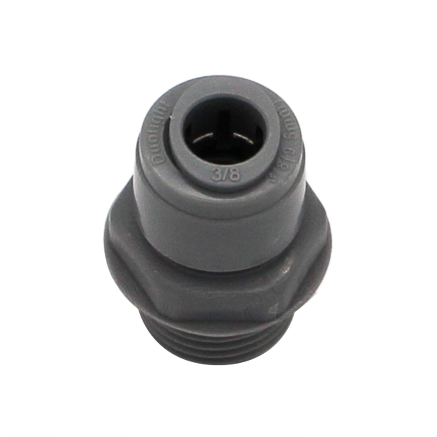 Kegland Duotight Food Grade Plastic (Push-In) Fitting - 1/2" Male NPT X 3/8" (9.5mm) -  Canuck Homebrew Supply, Canada