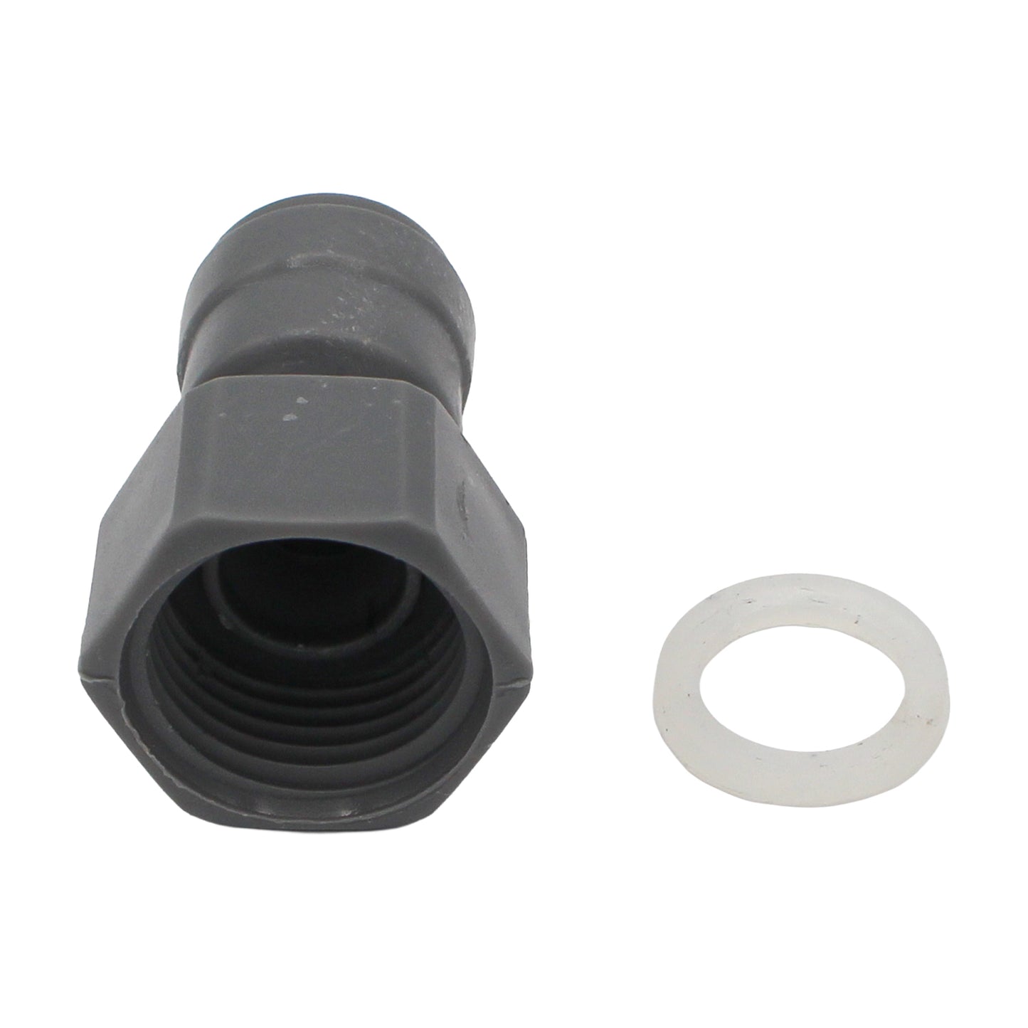 Kegland Duotight Food Grade Plastic (Push-In) Fitting - 1/2" Female NPT X 3/8" (9.5mm)