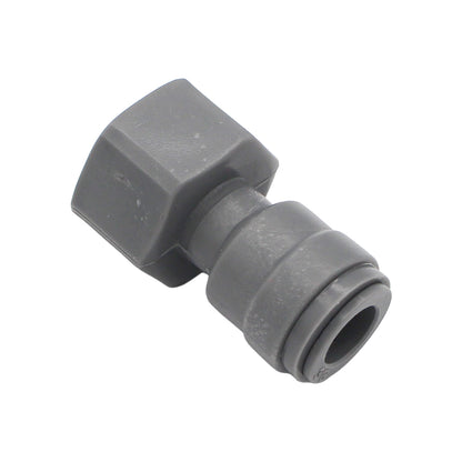 Kegland Duotight Food Grade Plastic (Push-In) Fitting - 1/2" Female NPT X 3/8" (9.5mm)