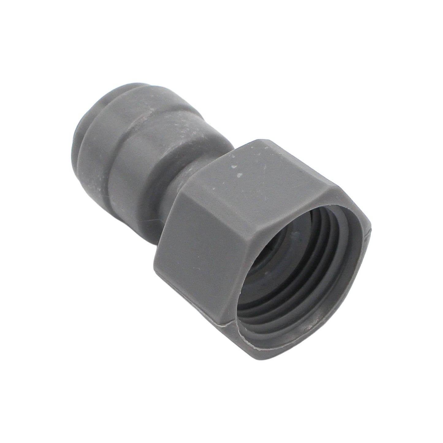 Kegland Duotight Food Grade Plastic (Push-In) Fitting - 1/2" Female NPT X 3/8" (9.5mm)