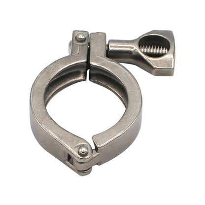 Kegland 1.5" Single Pin Tri Clamp  - Tri Clover Sanitary Stainless Steel Fitting -  Canuck Homebrew Supply, Canada