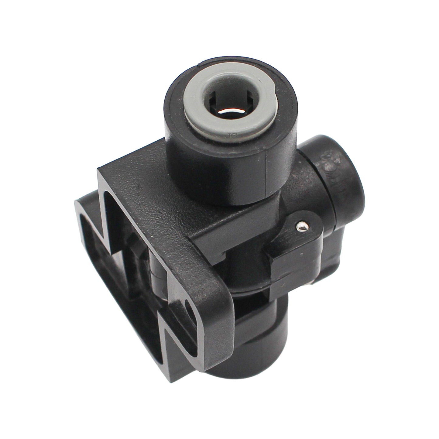 Micro Matic John Guest Food Grade Plastic (Push-In) Shut-Off Valve - 5/16"
