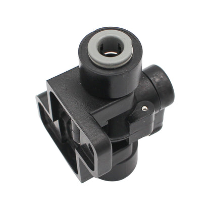Micro Matic John Guest Food Grade Plastic (Push-In) Shut-Off Valve - 5/16"