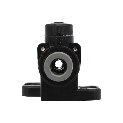Micro Matic John Guest Food Grade Plastic (Push-In) Shut-Off Valve - 5/16"