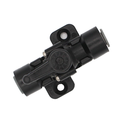 Micro Matic John Guest Food Grade Plastic (Push-In) Shut-Off Valve - 5/16"