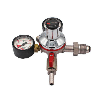 Micro Matic 1-Way Primary High Pressure Nitrogen Regulator (120 PSI, 3000 PSI) - Premium Plus Series -  Canuck Homebrew Supply, Canada