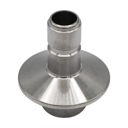 Stainless Steel Tri-Clover Quick Disconnect Fitting - 1.5" TC X Male QD (1/2" FNPT Interior)