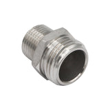 Stainless Steel Fitting - 3/4" Male Garden Hose X 1/2" Male NPT