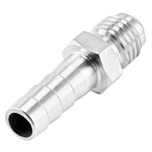 Stainless Steel Fitting - 1/4" MFL X 3/8" OD Barb