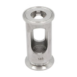Stainless Steel Tri-Clover Micro Sight Glass - 1.5" TC