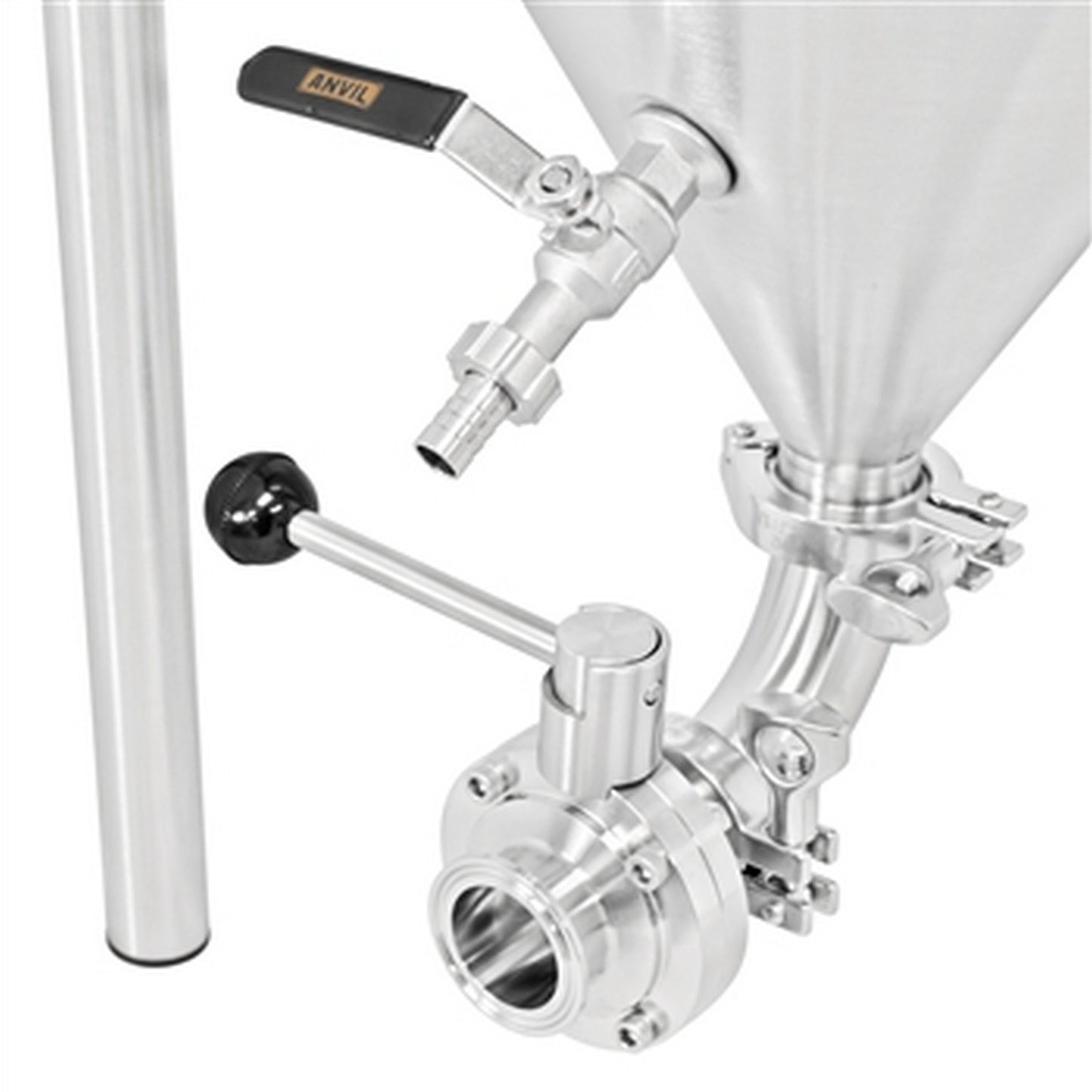 Anvil Brewing Equipment Stainless Steel Crucible Conical Fermentor - 7 Gallon - Accessories