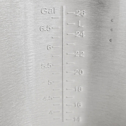 Anvil Brewing Equipment Stainless Steel Crucible Conical Fermentor - 7 Gallon - Graduated Markings