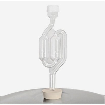 Anvil Brewing Equipment Stainless Steel Crucible Conical Fermentor - 7 Gallon - Airlock