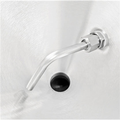 Anvil Brewing Equipment Stainless Steel Crucible Conical Fermentor - 7 Gallon - Dip Tube