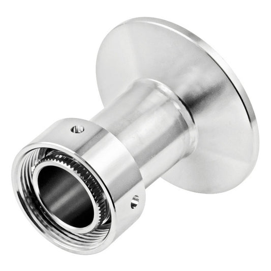 Kegland Stainless Steel Tri-Clover Beer Faucet Shank Sample Port - 1.5" TC