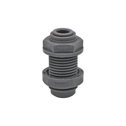 Kegland Duotight Food Grade Plastic (Push-In) Wall Bulkhead - 1/2" NPS X 5/16" (8mm) -  Canuck Homebrew Supply, Canada