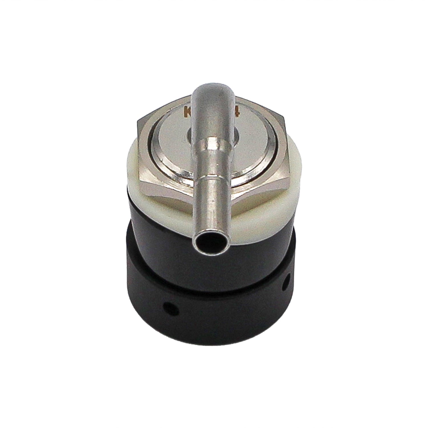 Kegland Nukatap Stainless Steel Black Push-In Tower Shank Assembly - 1/4" (6.5mm) -  Canuck Homebrew Supply, Canada