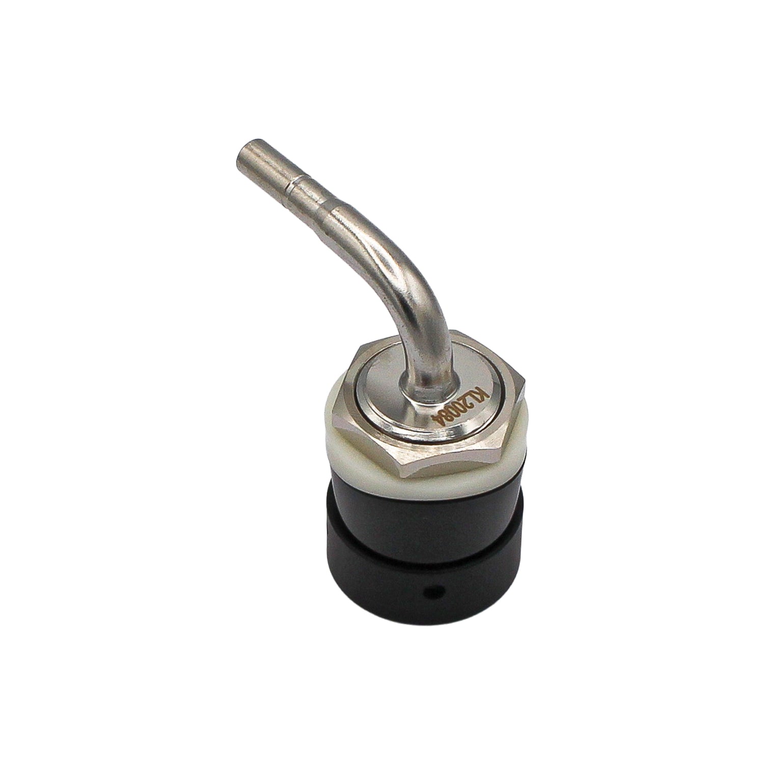 Kegland Nukatap Stainless Steel Black Push-In Tower Shank Assembly - 1/4" (6.5mm) -  Canuck Homebrew Supply, Canada