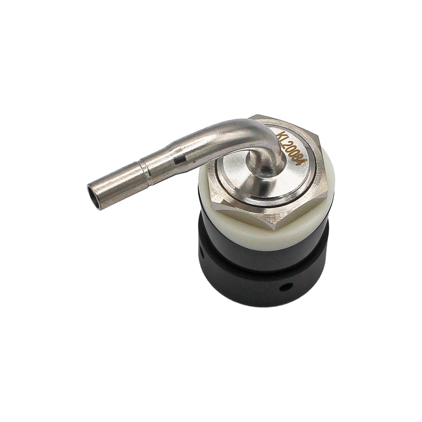 Kegland Nukatap Stainless Steel Black Push-In Tower Shank Assembly - 1/4" (6.5mm) -  Canuck Homebrew Supply, Canada