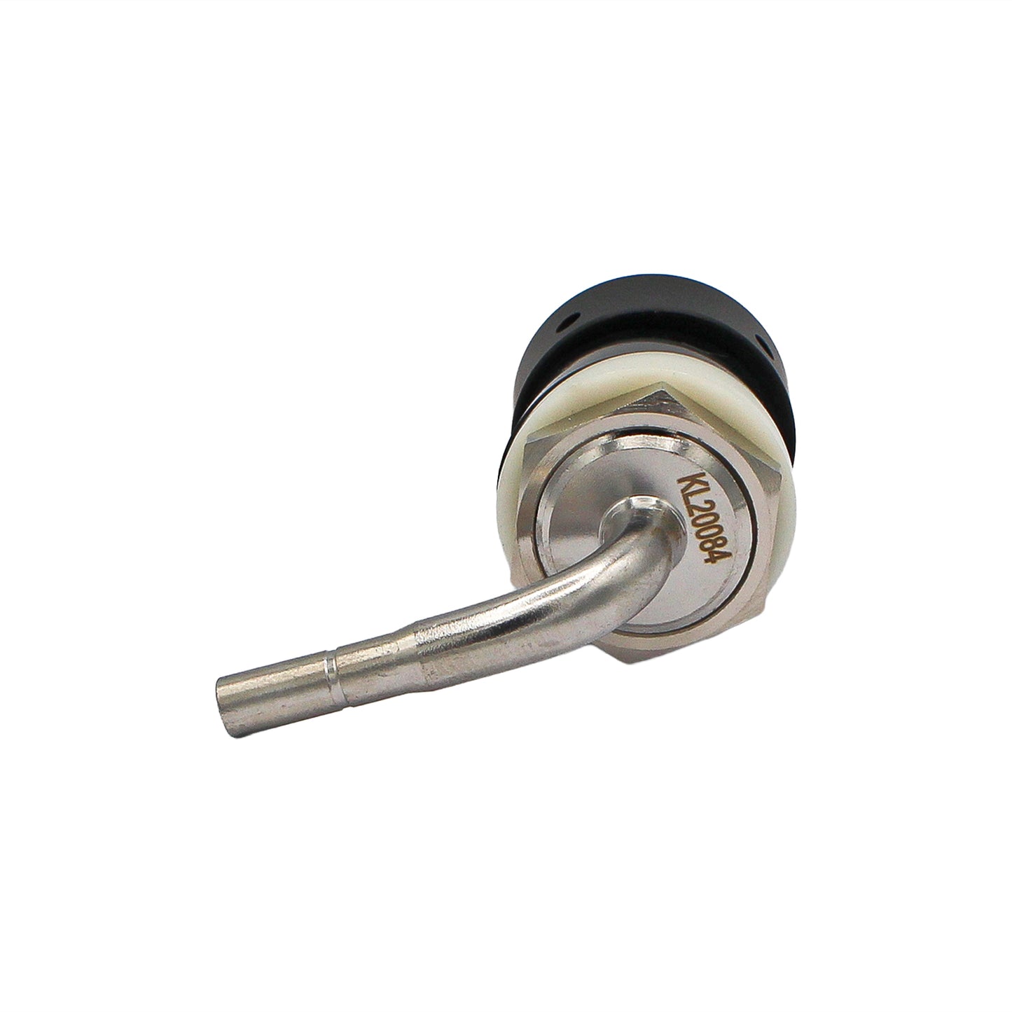 Kegland Nukatap Stainless Steel Black Push-In Tower Shank Assembly - 1/4" (6.5mm) -  Canuck Homebrew Supply, Canada