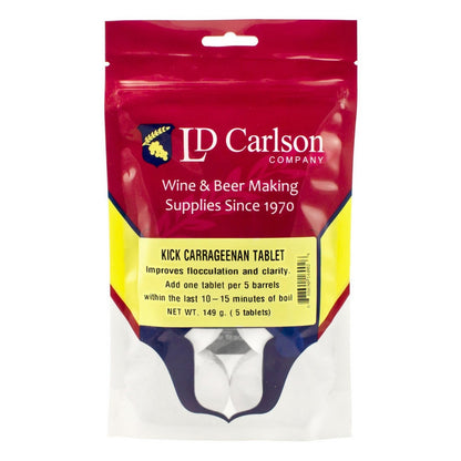 Kick Carrageenan Tablets (5 CT) -  Canuck Homebrew Supply, Canada