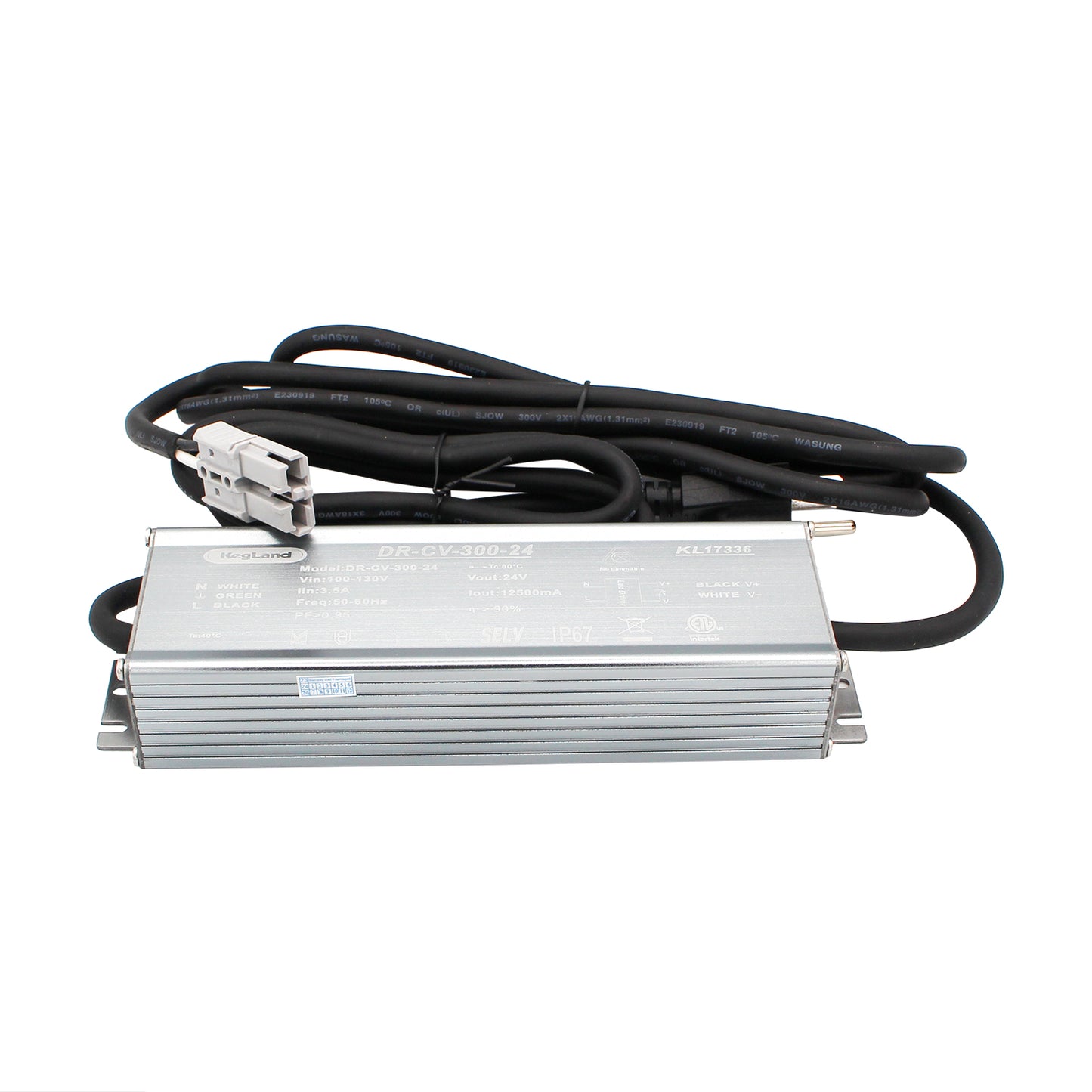 Kegland Cannular Compact Semi-Auto Bench Top Can Seamer Power Supply - 100-130V