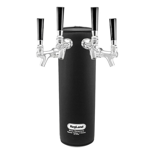 Kegland Insulating Neoprene Beer Tower Jacket - 4 1/2"