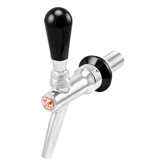 CM Becker V20 Forward Sealing Creamer Beer Faucet - Stainless Steel