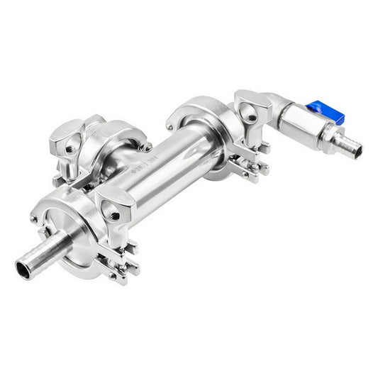 Stainless Steel Tri-Clover Steam Condenser Assembly - 1.5" TC