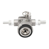 Stainless Steel Sanke "D" Style Low Profile Keg Coupler