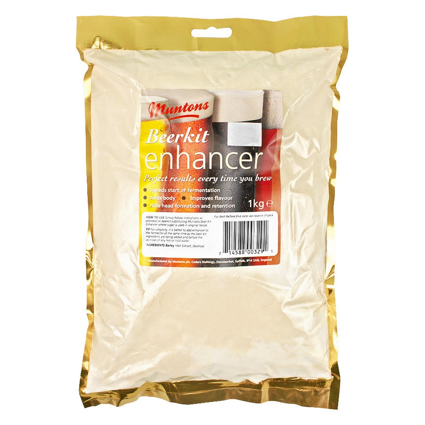 Muntons Beer Enhancer - Nutrients and Starter (2.2 lb)