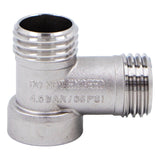 Stainless Steel Carbonation Cap Tee