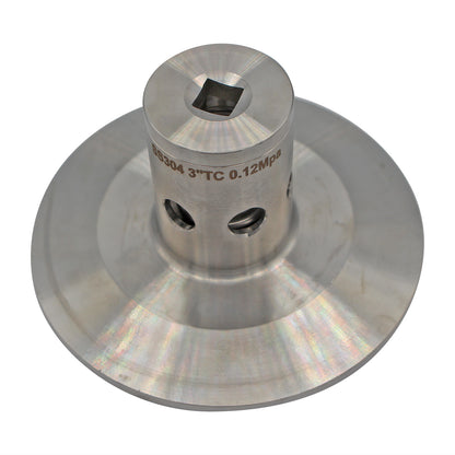 Ss Brewtech Stainless Steel Tri-Clover Pressure Relief Valve - 3" TC