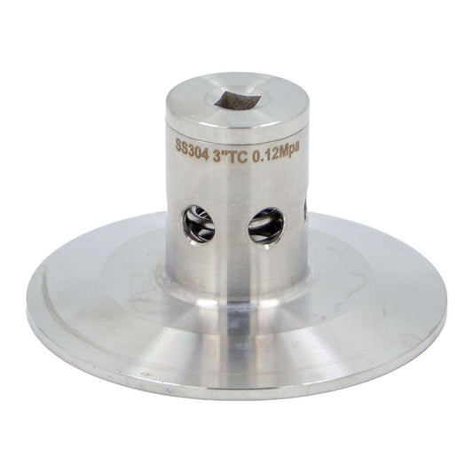 Ss Brewtech Stainless Steel Tri-Clover Pressure Relief Valve - 3" TC