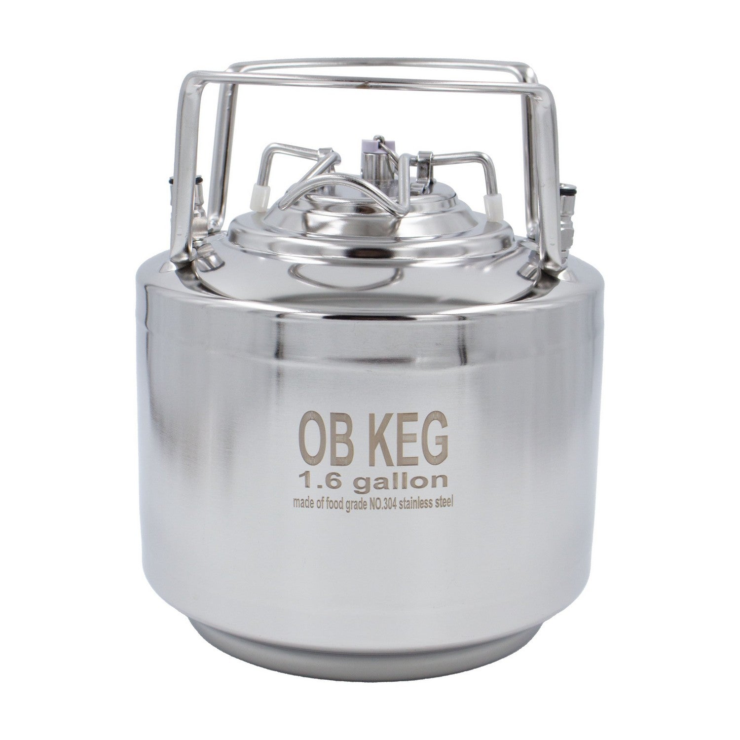 New Cornelius Ball Lock Keg With Dual Handle - 1.6 Gallon (6L)