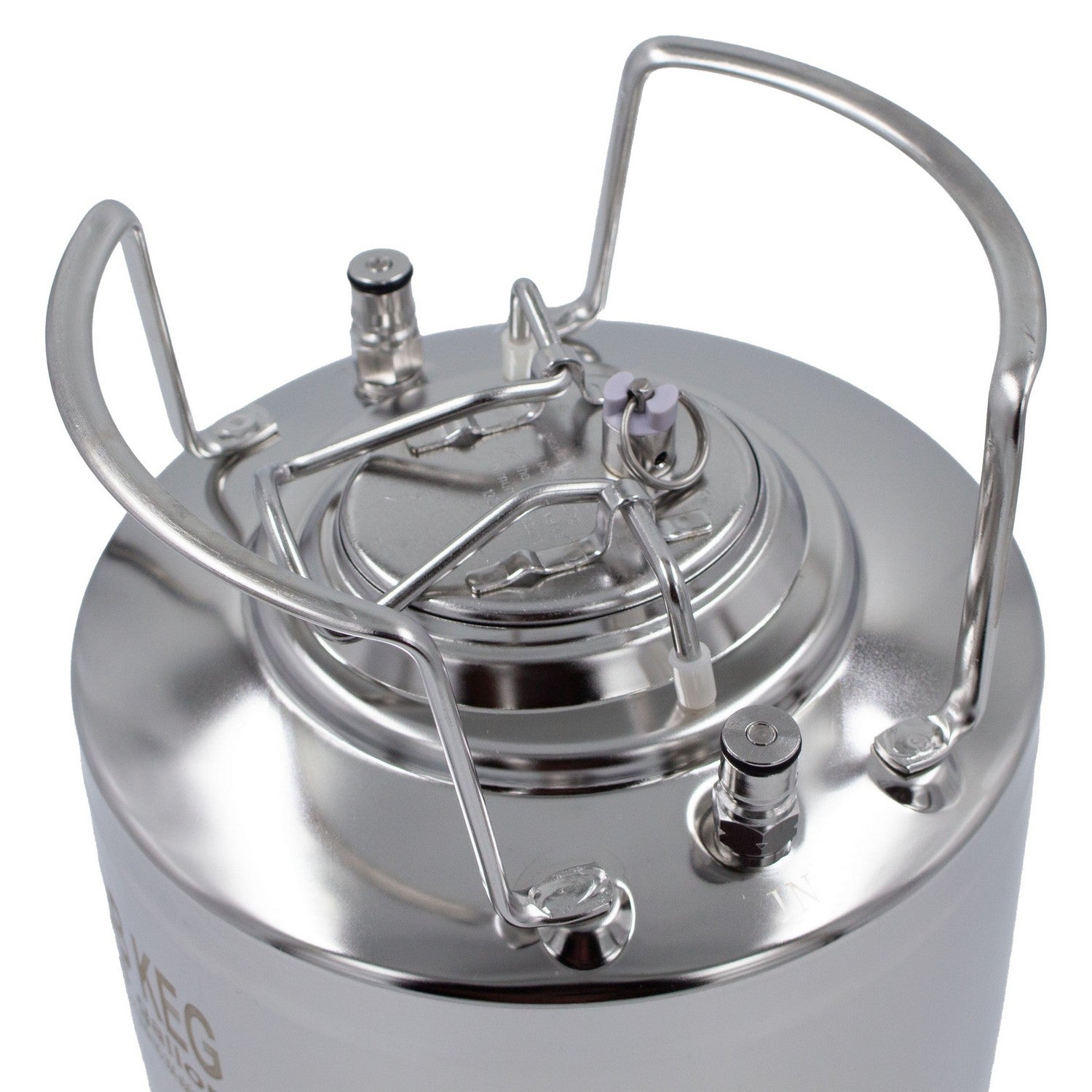 New Cornelius Ball Lock Keg With Dual Handle - 1.6 Gallon (6L)