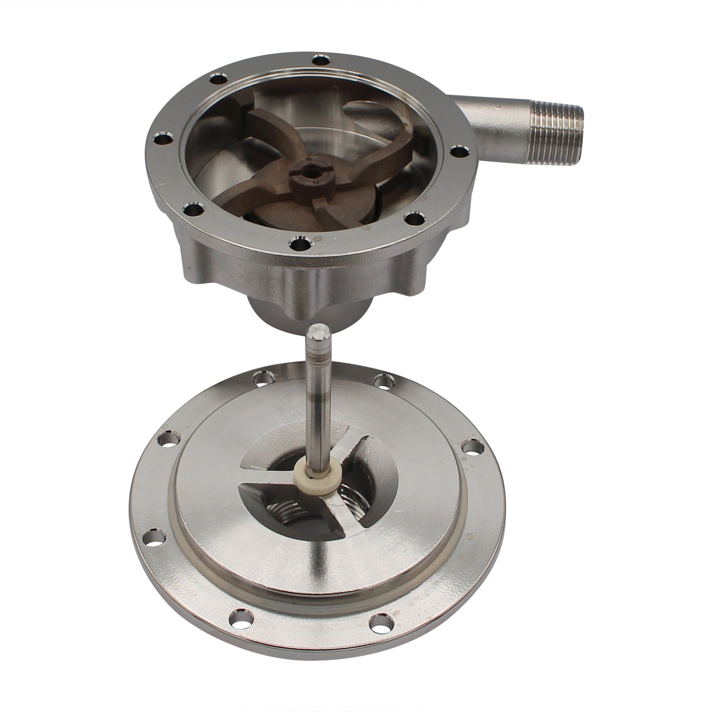 Chugger MAX Nano Brewery Pump - Stainless Steel Replacement Head (Center Inlet) [SSMAX-PH-CI]