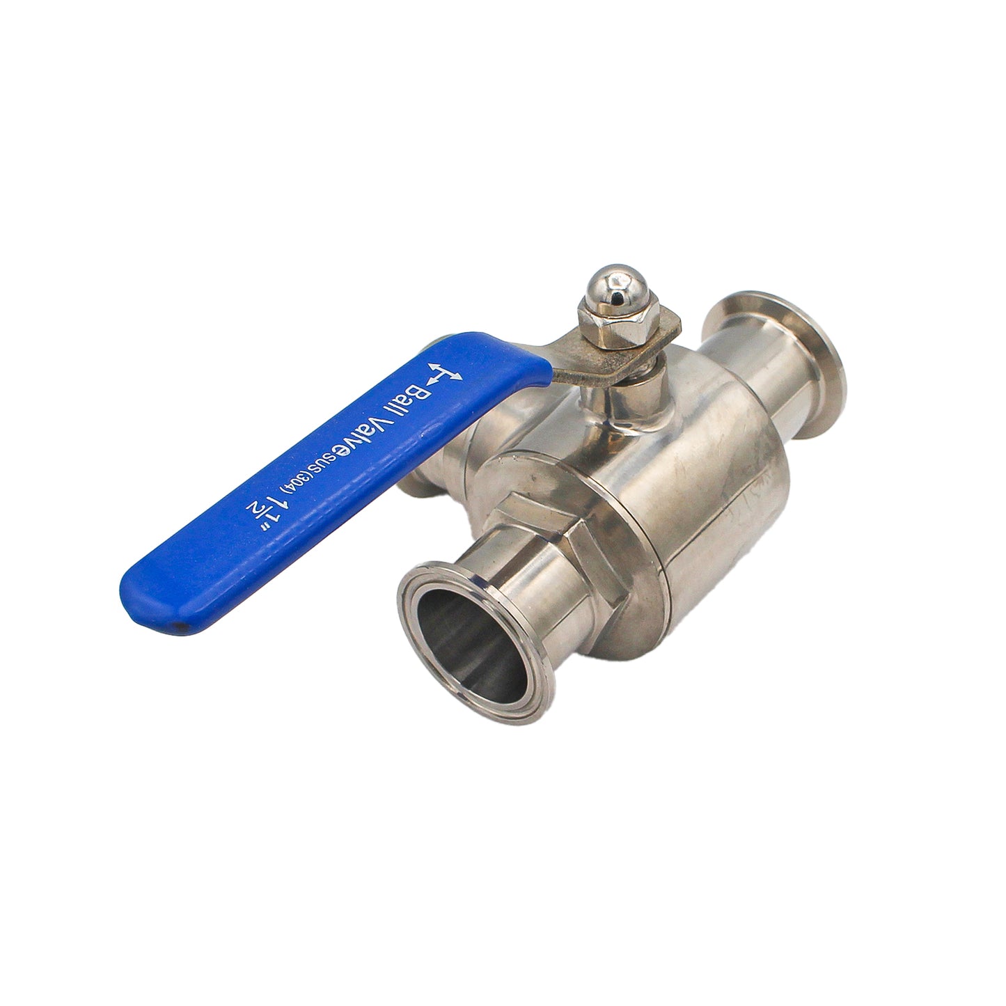 1.5" Tri Clamp 3-Way Ball Valve (T-Type Design) - Tri Clover Sanitary Stainless Steel Fitting -  Canuck Homebrew Supply, Canada