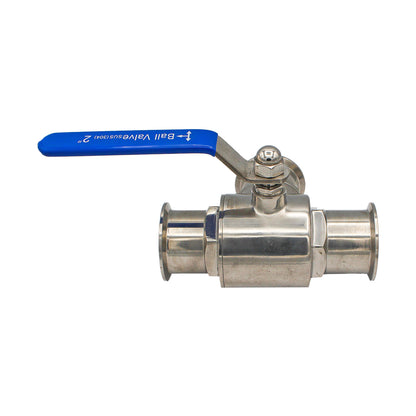 2" Tri Clamp 3-Way Ball Valve (T-Type Design) - Tri Clover Sanitary Stainless Steel Fitting -  Canuck Homebrew Supply, Canada